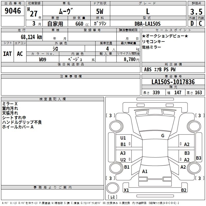 DAIHATSU MOVE