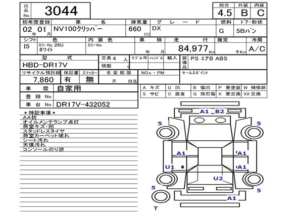 NISSAN NV100 CLIPPER