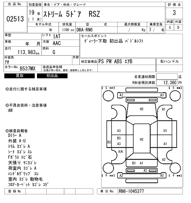 HONDA STREAM