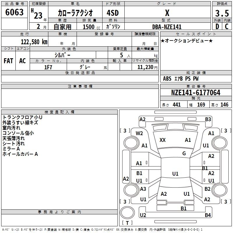 TOYOTA COROLLA AXIO