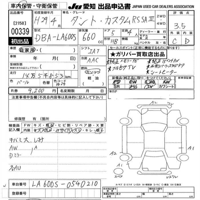 DAIHATSU TANTO