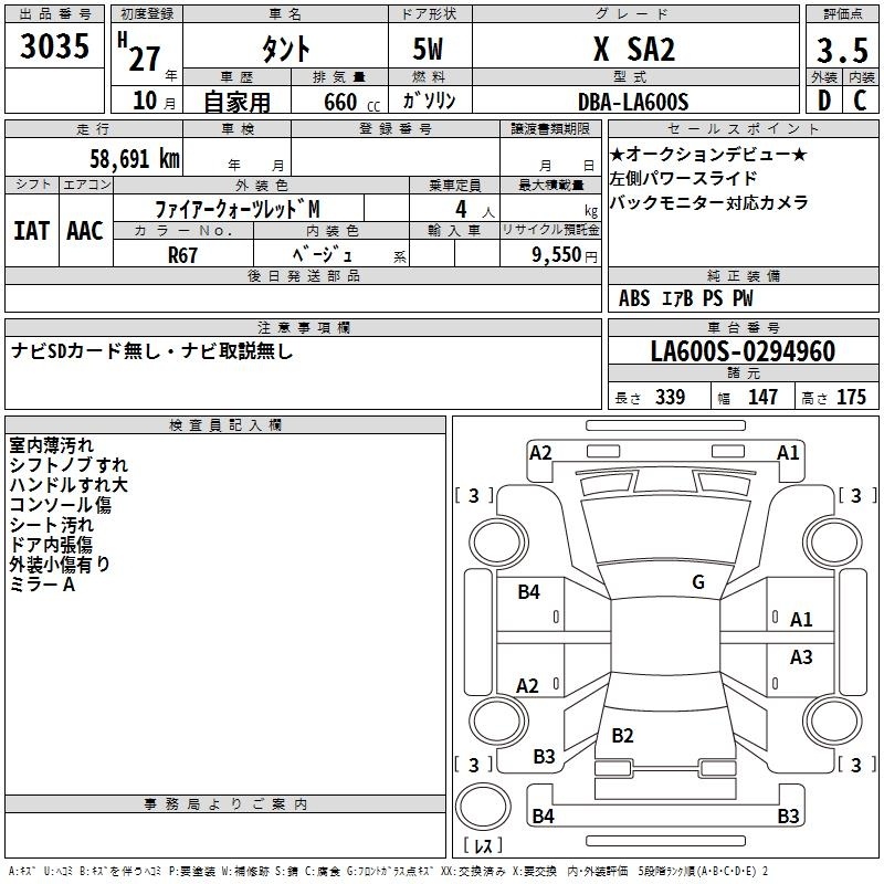 DAIHATSU TANTO