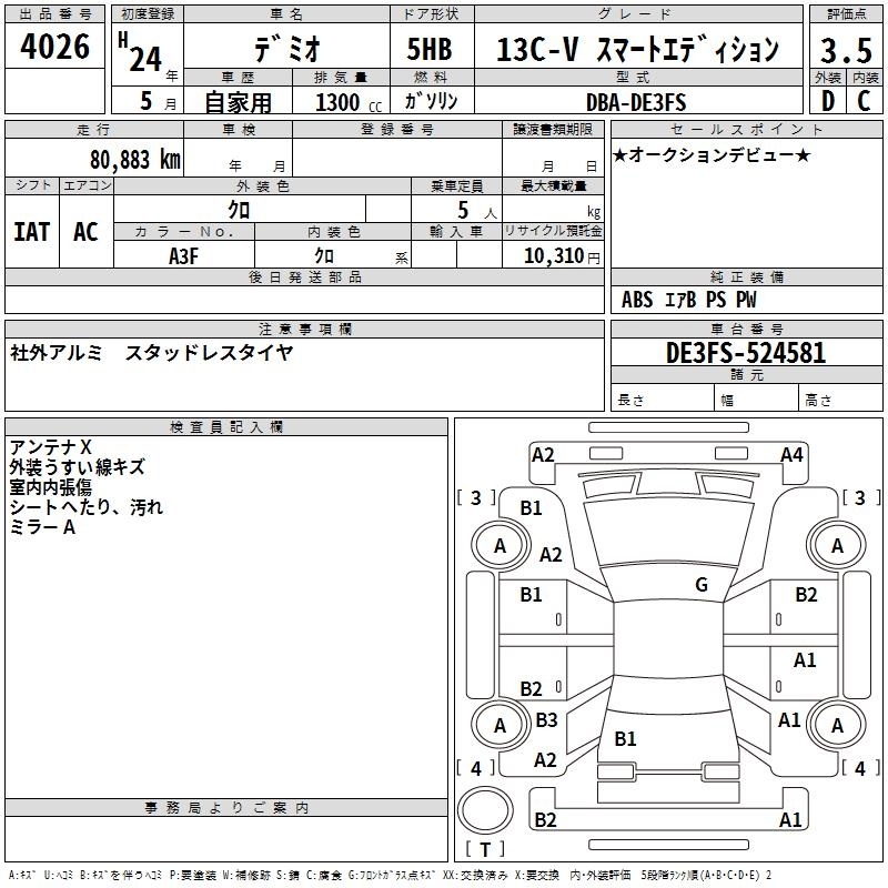MAZDA DEMIO