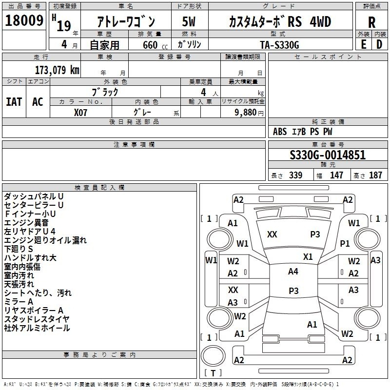 DAIHATSU ATRAI