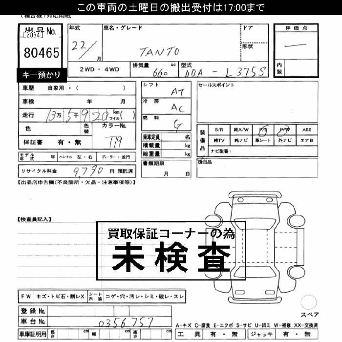 DAIHATSU TANTO