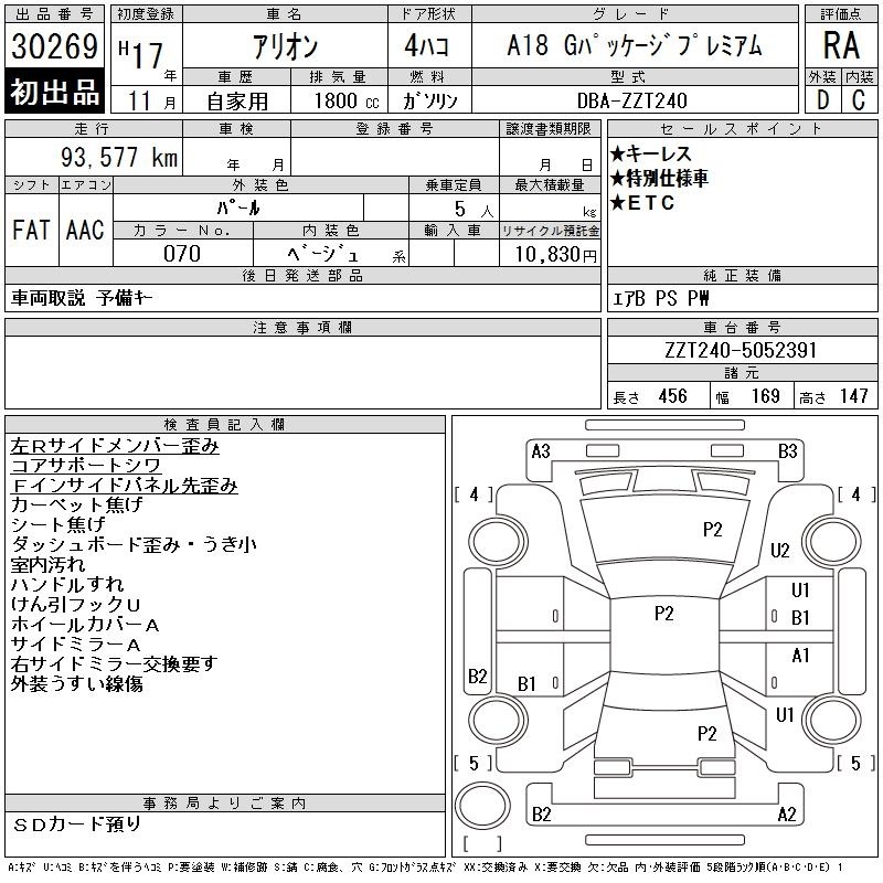 TOYOTA ALLION