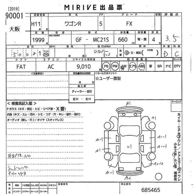 SUZUKI WAGON R