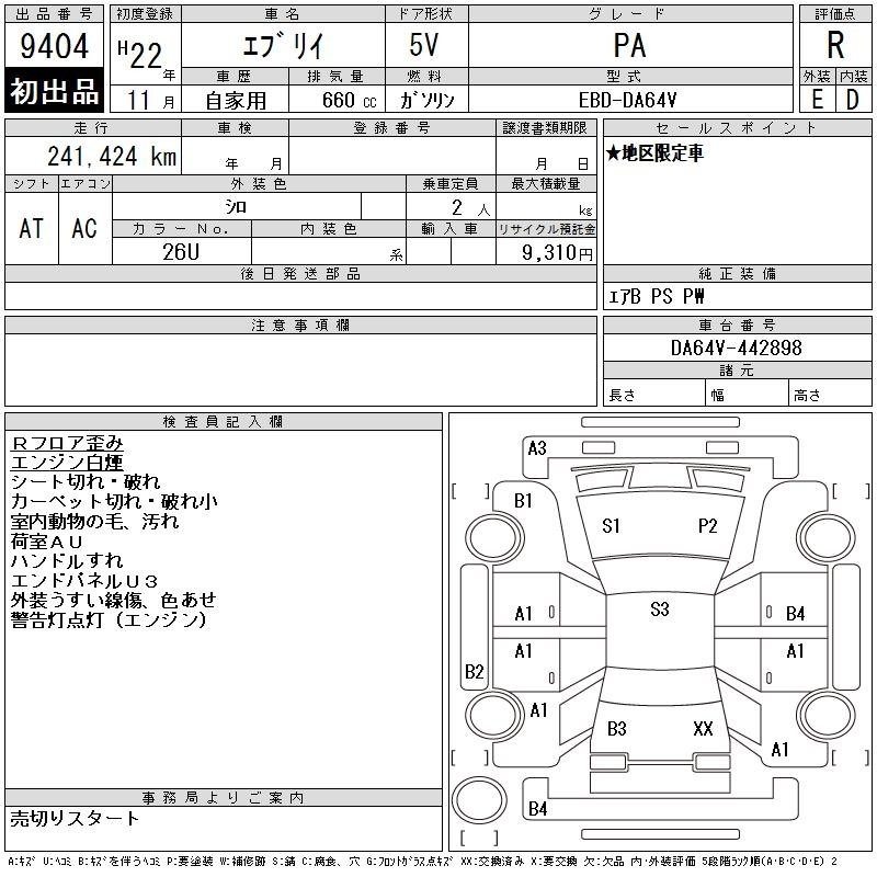 SUZUKI EVERY