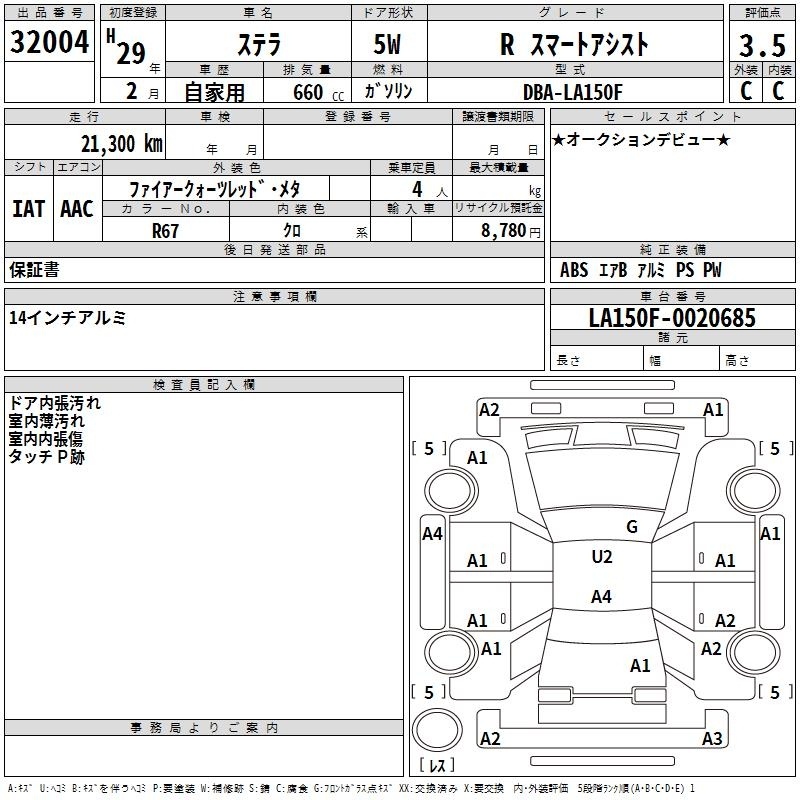SUBARU STELLA
