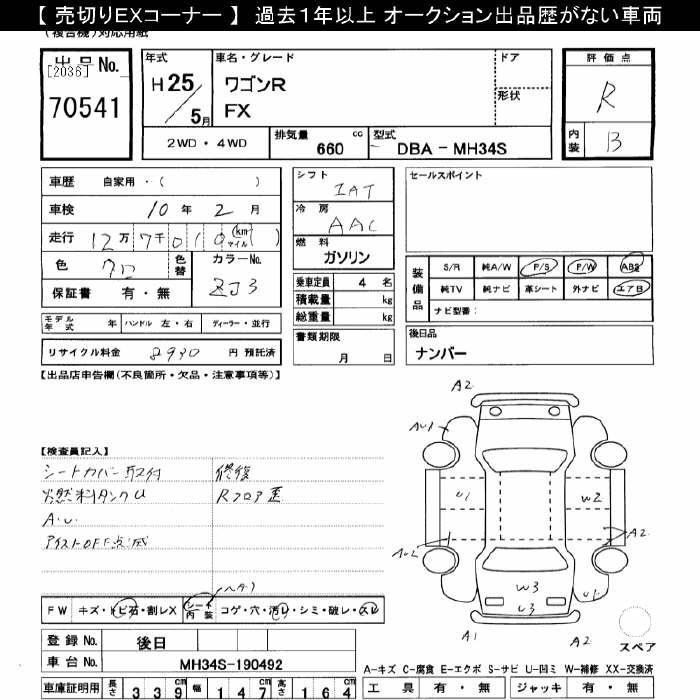 SUZUKI WAGON R