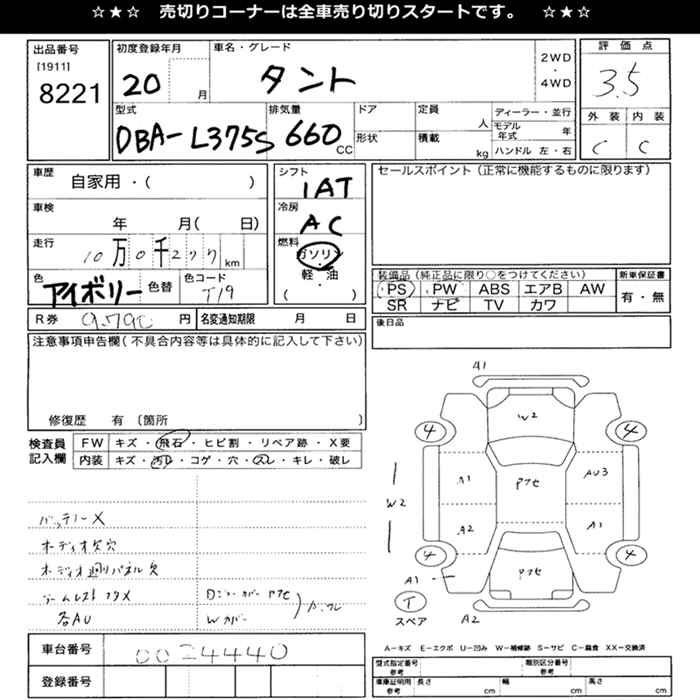 DAIHATSU TANTO