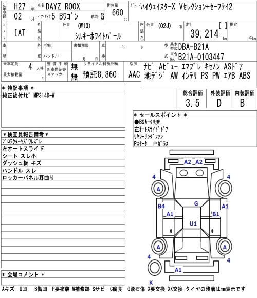 NISSAN DAYZ ROOX