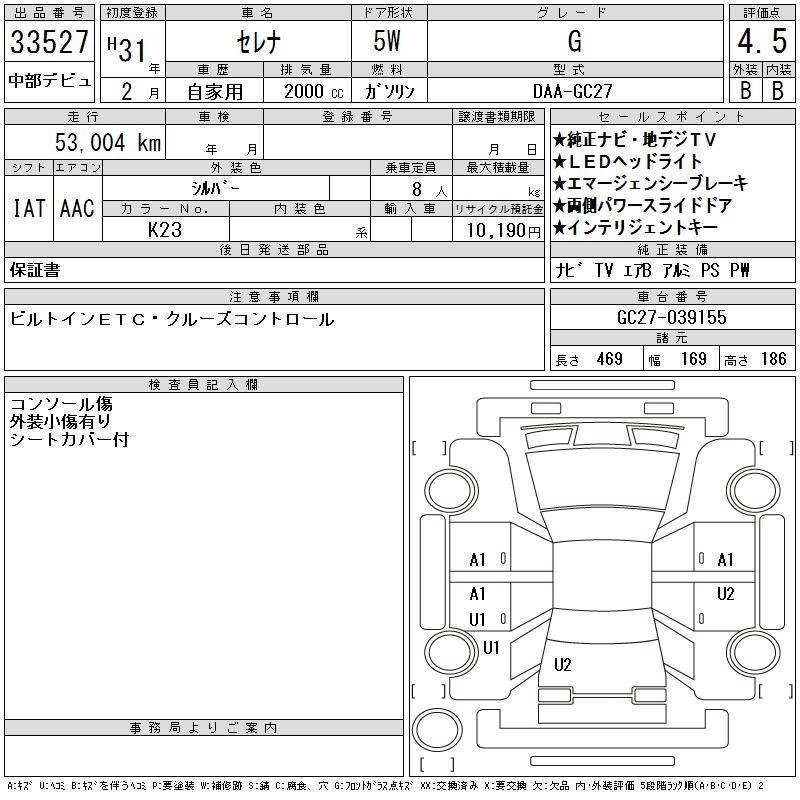NISSAN SERENA