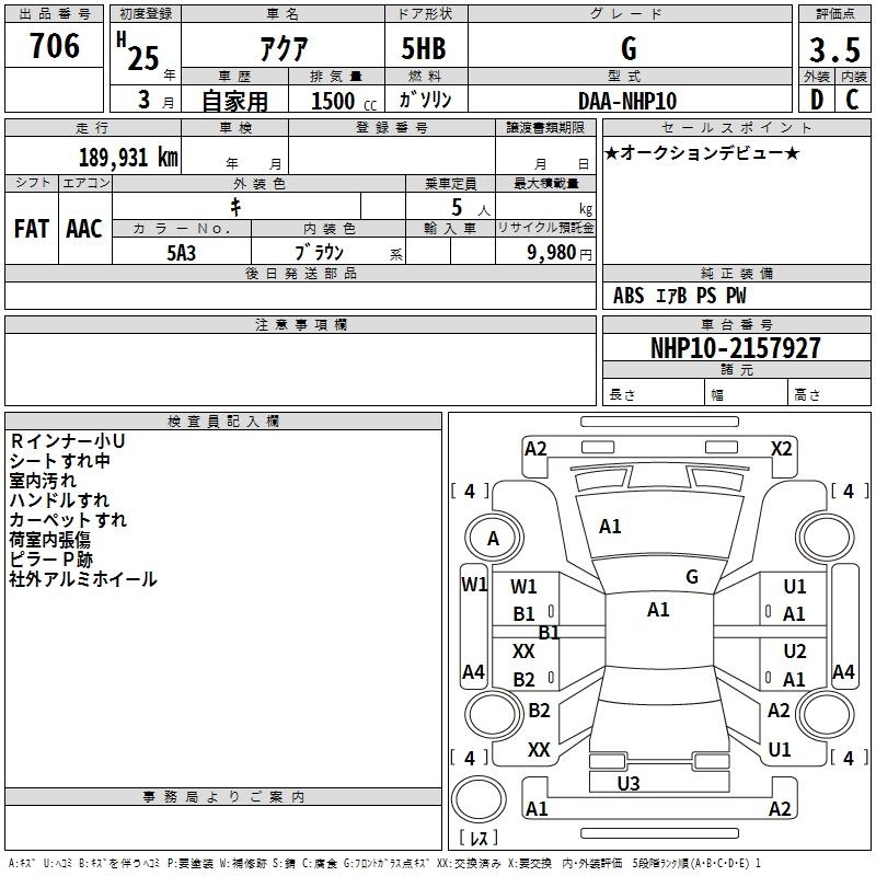 TOYOTA AQUA