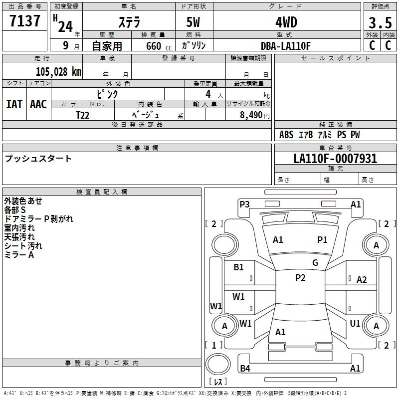 SUBARU STELLA