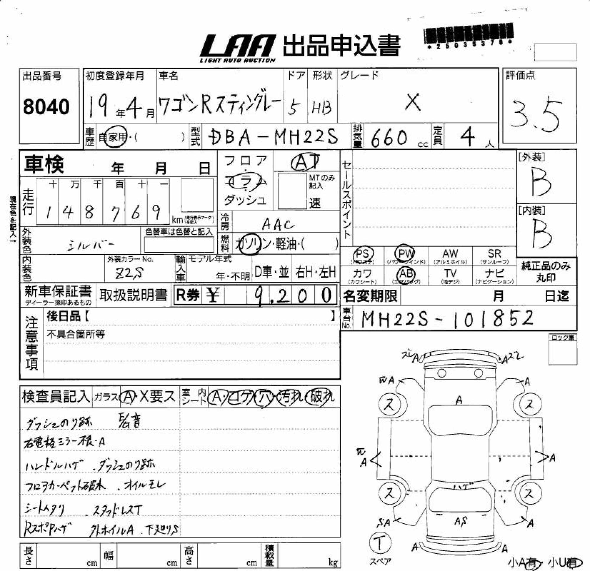 SUZUKI WAGON R