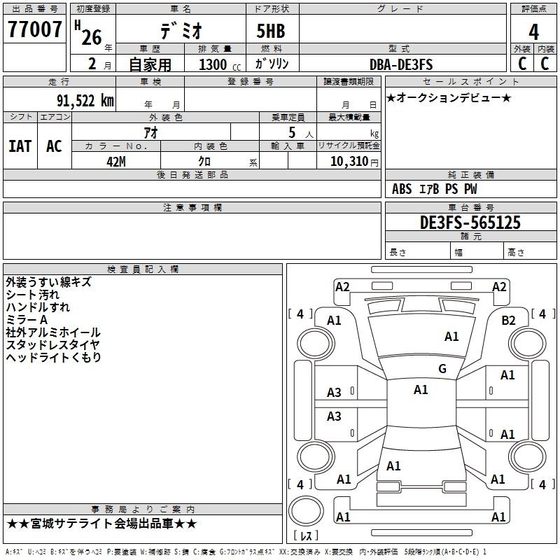 MAZDA DEMIO