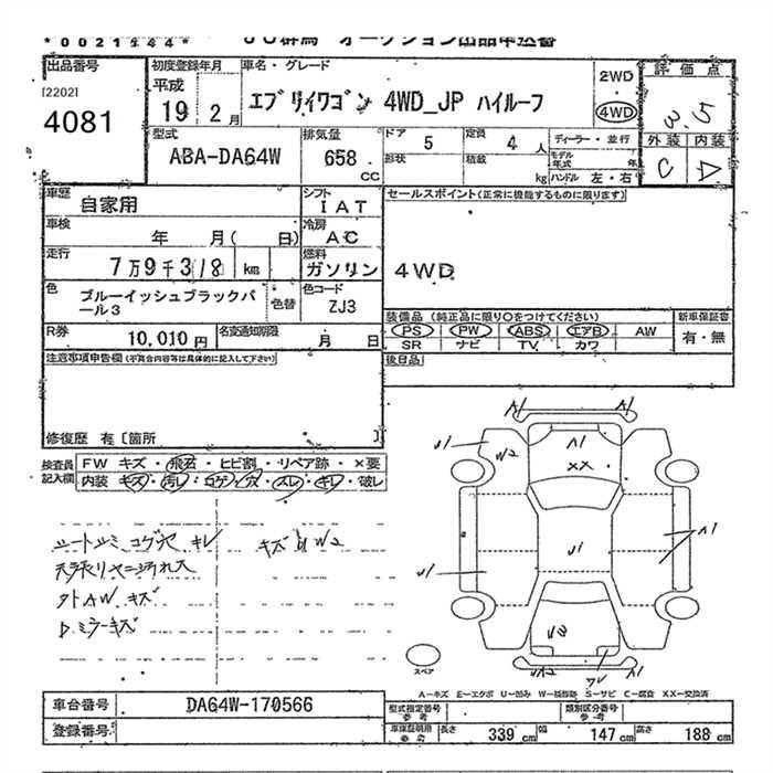 SUZUKI EVERY