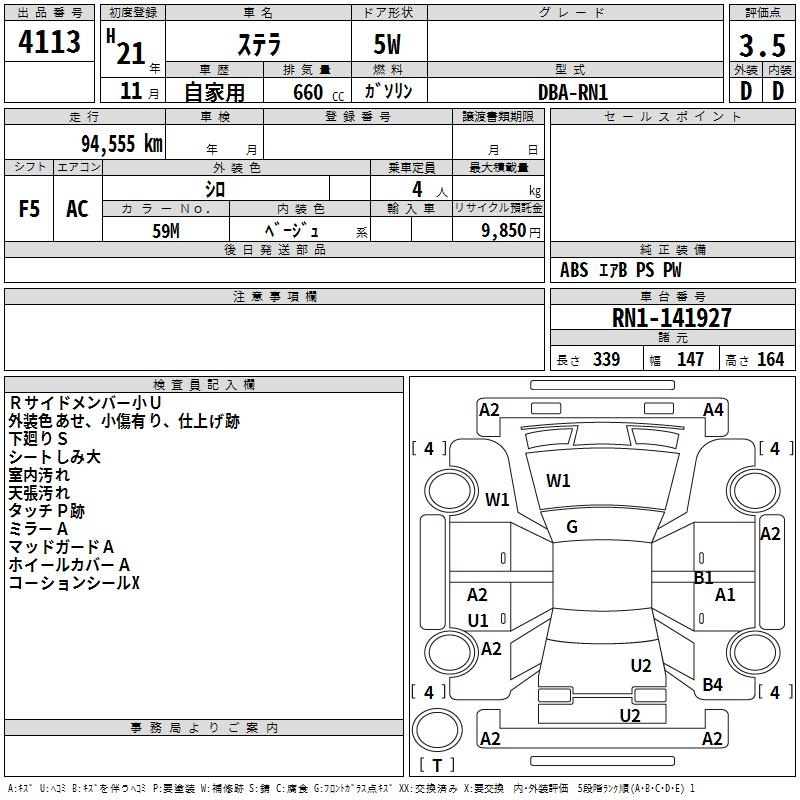 SUBARU STELLA
