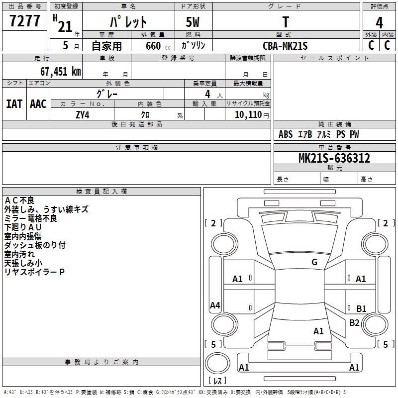 SUZUKI PALETTE