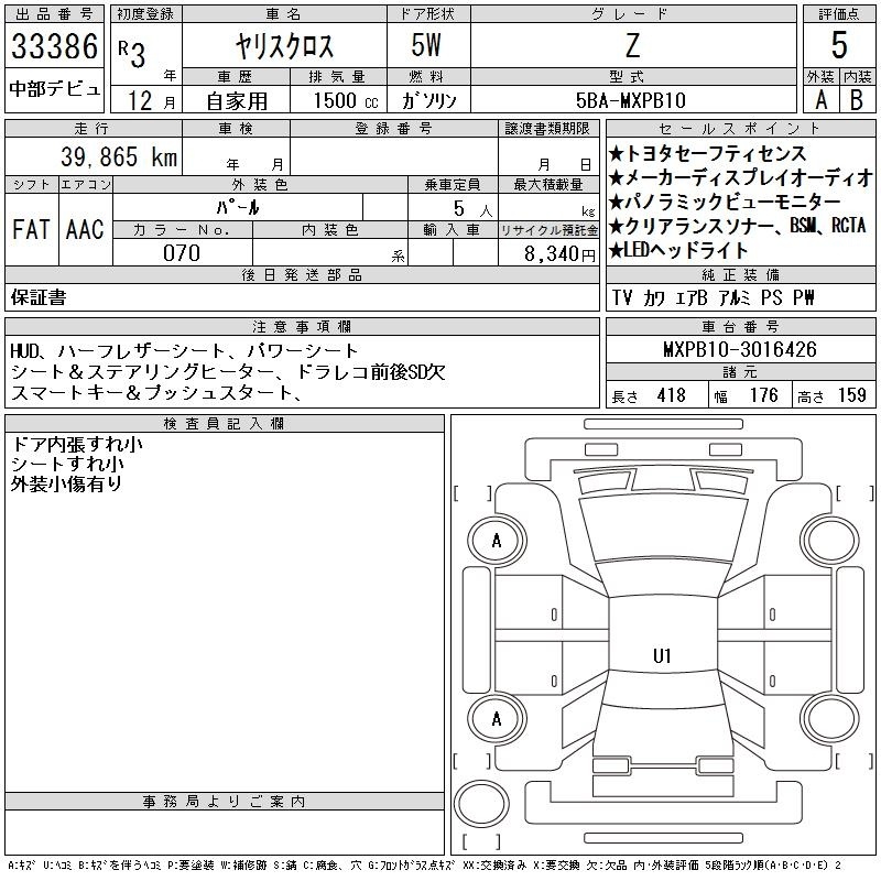 TOYOTA YARIS CROSS