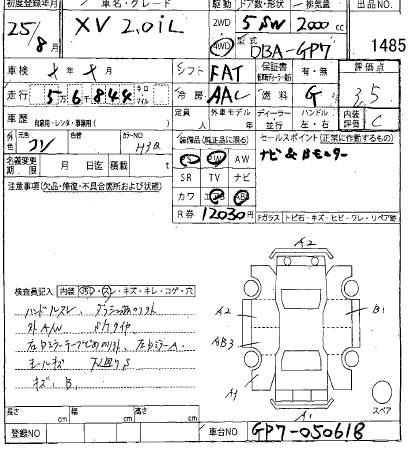 SUBARU XV
