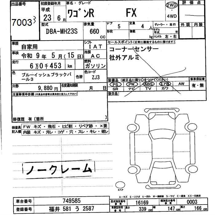 SUZUKI WAGON R