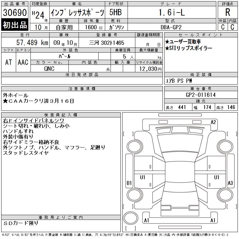 SUBARU IMPREZA