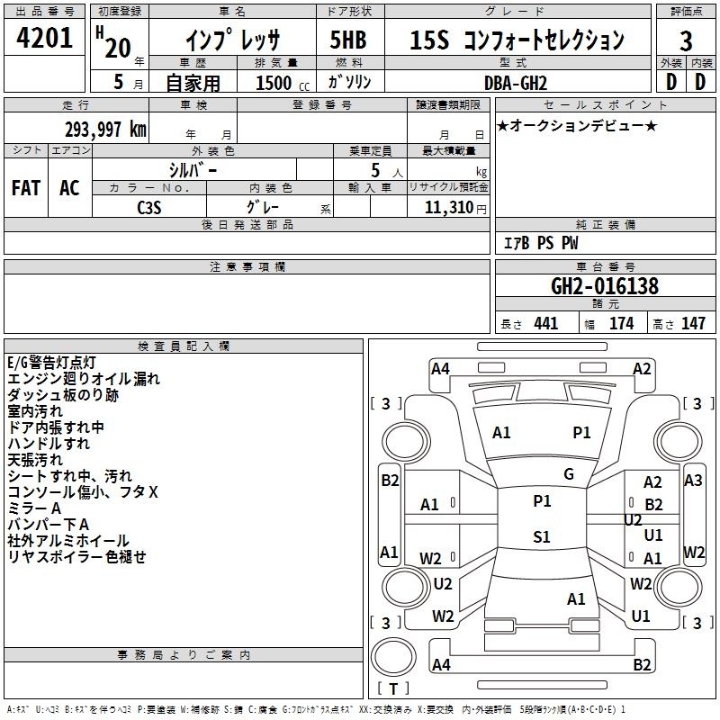SUBARU IMPREZA