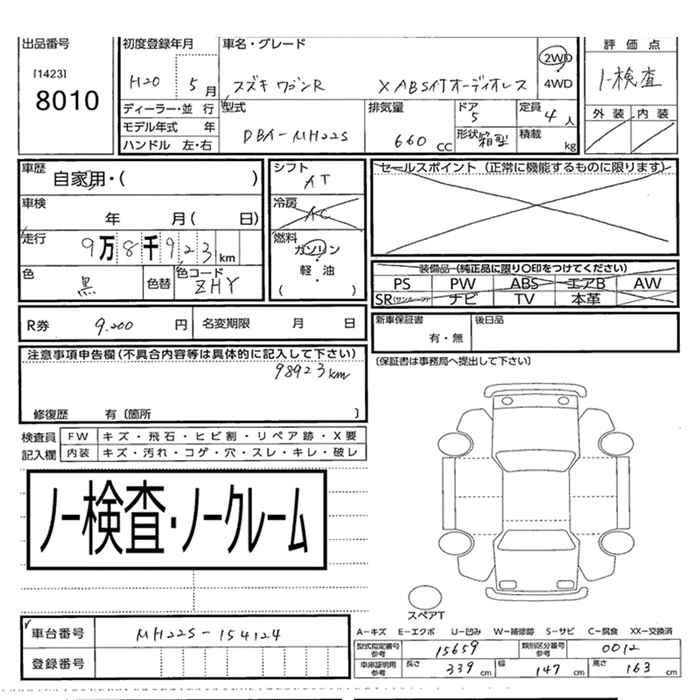 SUZUKI WAGON R