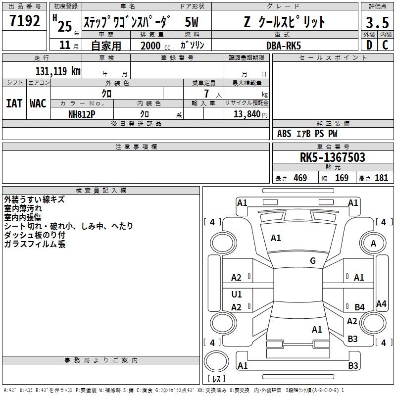 HONDA STEPWGN