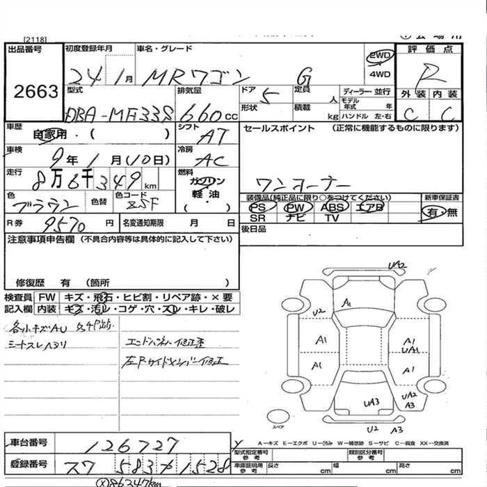SUZUKI MR WAGON