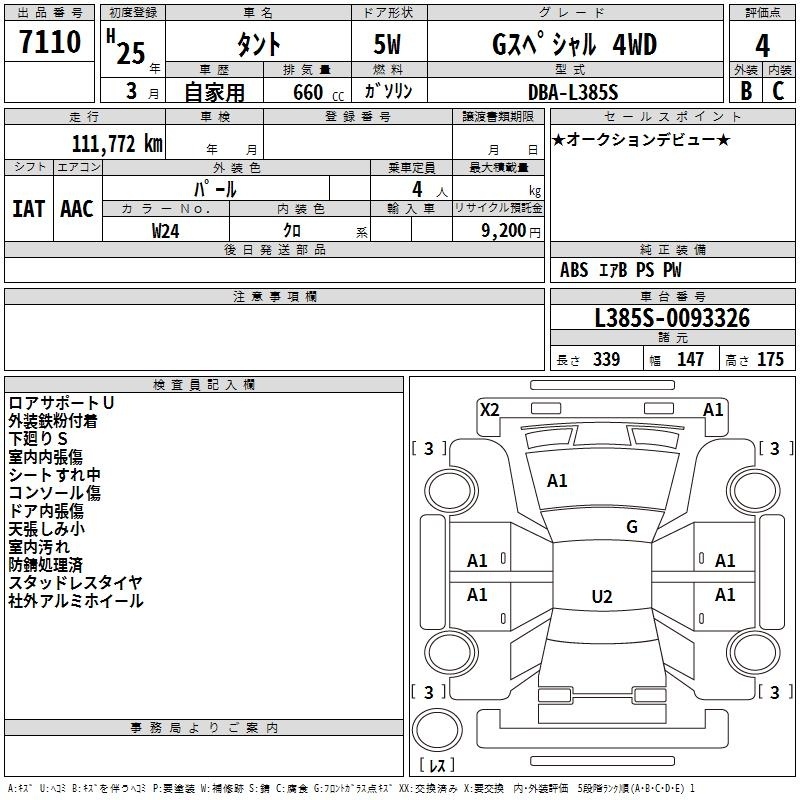 DAIHATSU TANTO
