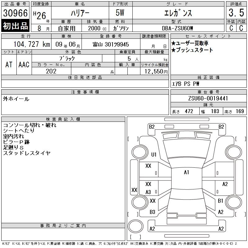 TOYOTA HARRIER