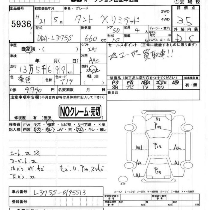DAIHATSU TANTO