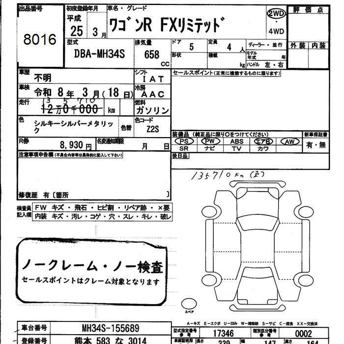 SUZUKI WAGON R