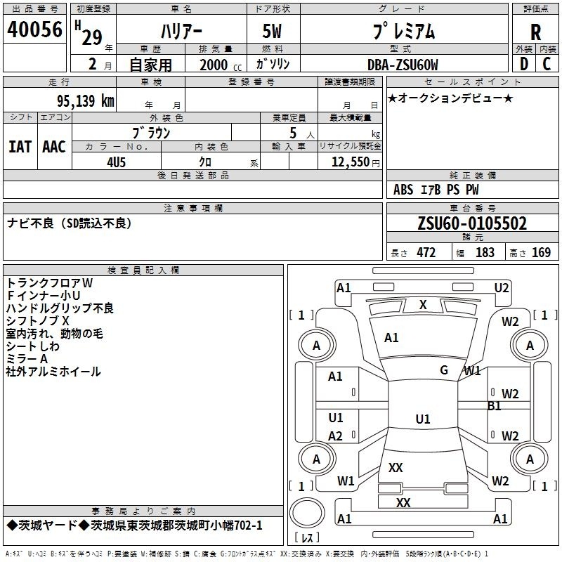 TOYOTA HARRIER