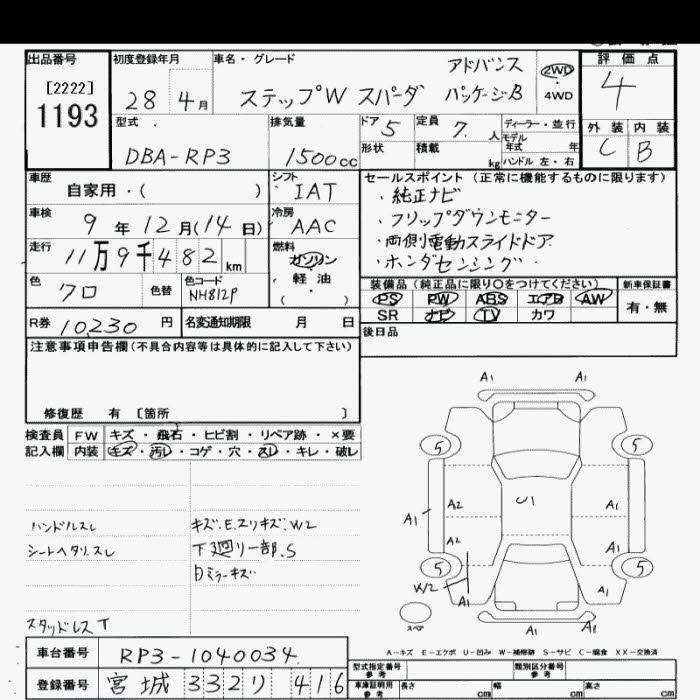 HONDA STEPWGN