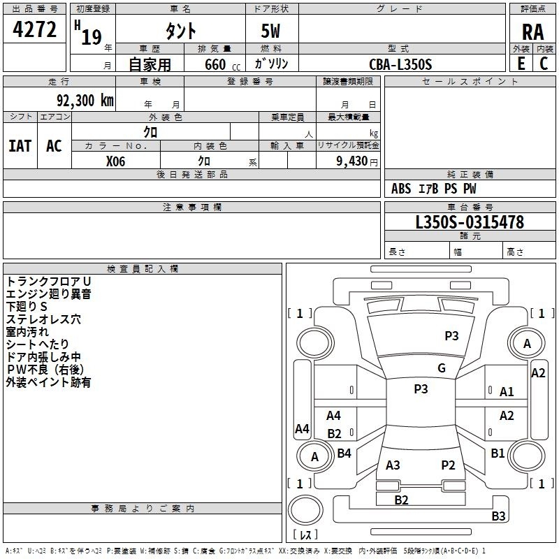 DAIHATSU TANTO