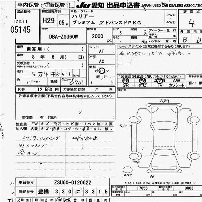 TOYOTA HARRIER