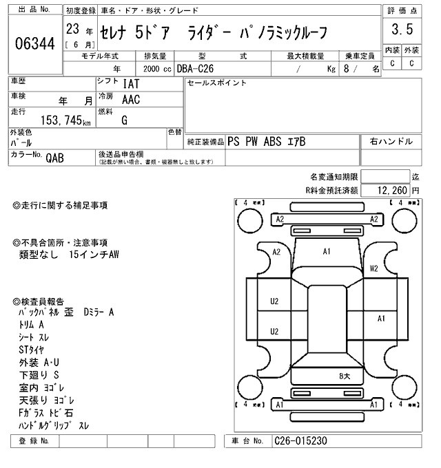 NISSAN SERENA
