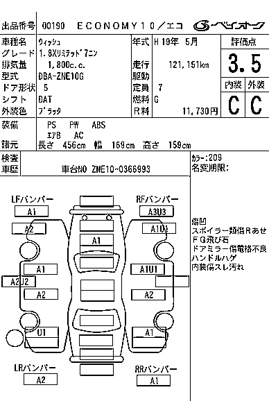 TOYOTA WISH