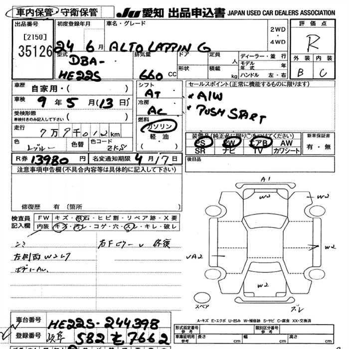 SUZUKI ALTO LAPIN