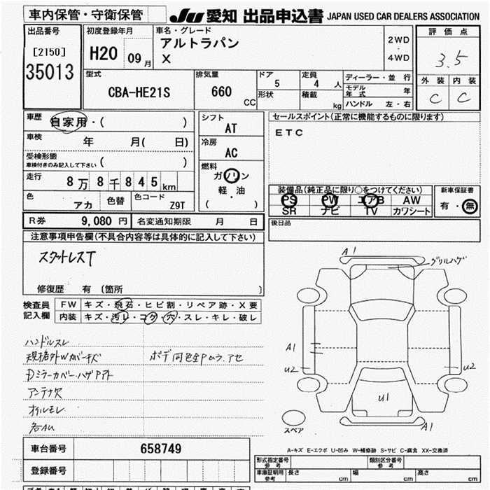 SUZUKI ALTO LAPIN