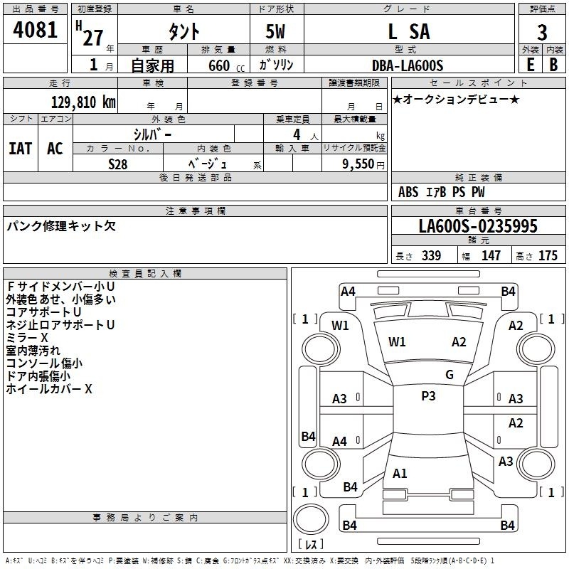 DAIHATSU TANTO