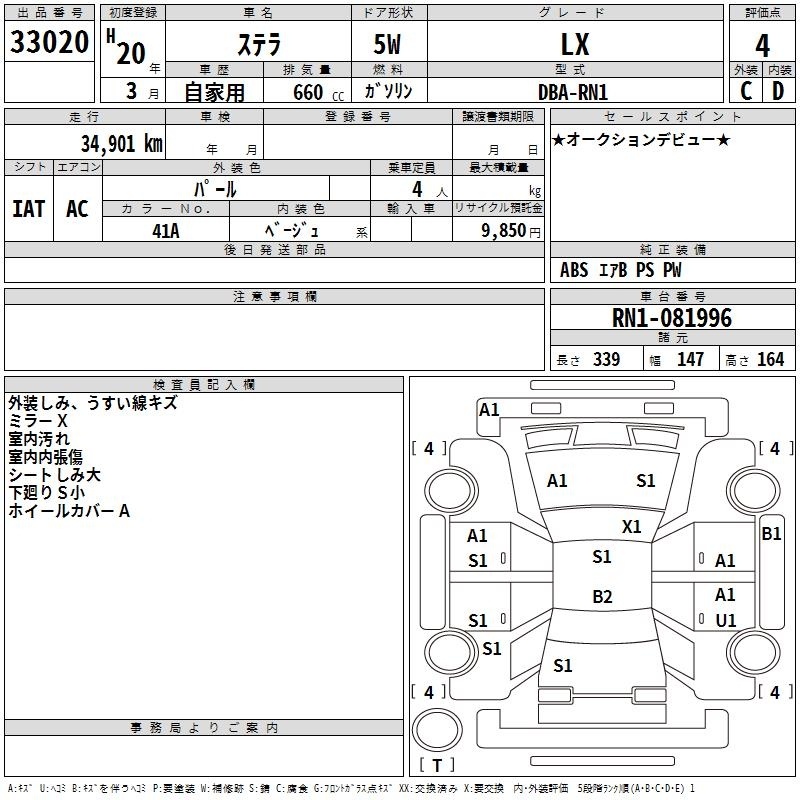 SUBARU STELLA