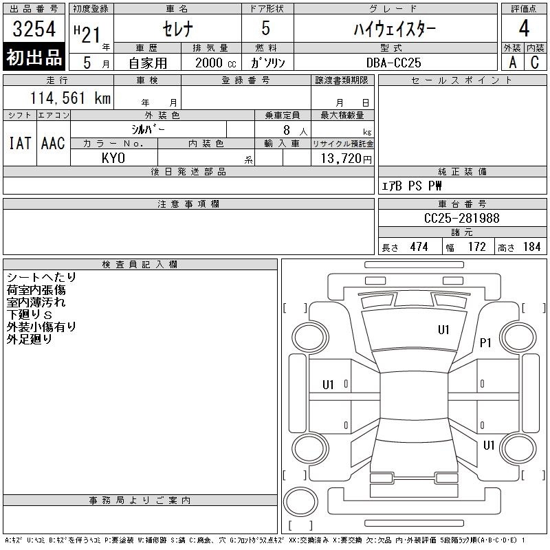 NISSAN SERENA