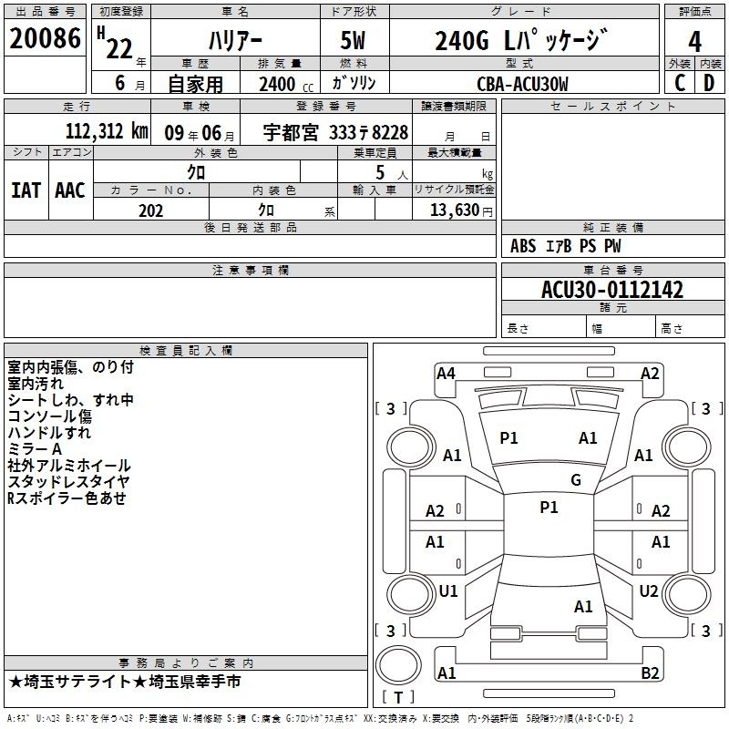TOYOTA HARRIER
