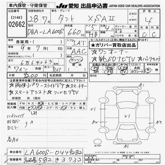 DAIHATSU TANTO