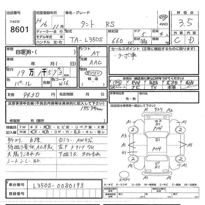 DAIHATSU TANTO